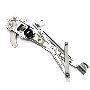 Image of Liftgate Window Regulator. Sliding Window Regulator. Tailgate Window Regulator (Right, Front) (OPC... image for your 1998 Subaru Impreza 2.2L AT  